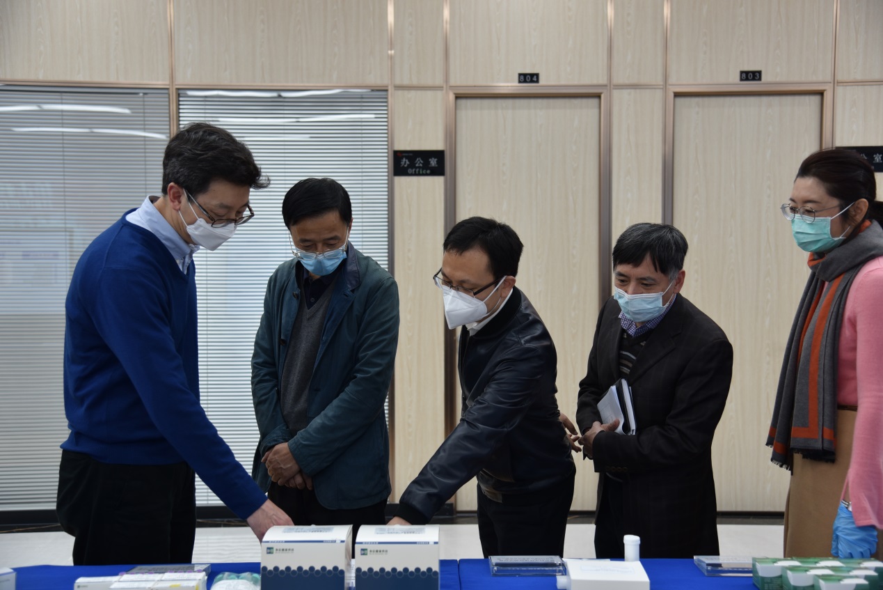 【调研】广州市科技局一行调研快速检测等新冠肺炎科技攻关情况