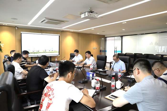 合肥高新区党工委委员、管委会副主任刘登银一行到访生物岛实验室